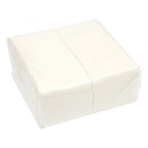 Серветки паперові барні 24х24см 500шт/уп білі